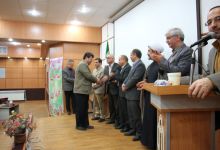 گزارش تصویری از مراسم تقدیر از کارمند نمونه در دانشگاه صنعتی شاهرود